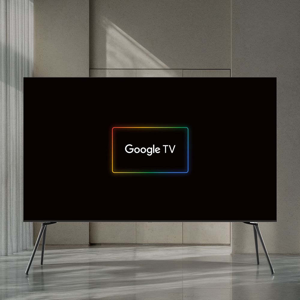 와이드뷰 와이드아트뷰 더베이직 블랙 이젤스탠드 QLED 254cm(100인치)4K 구글 스마트 TV