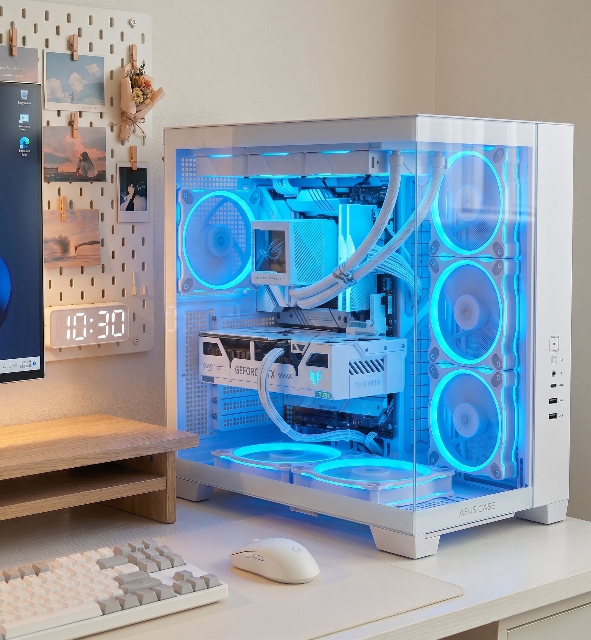 아싸컴 White Canvas_9800X3D+반본체+32GB+1TB