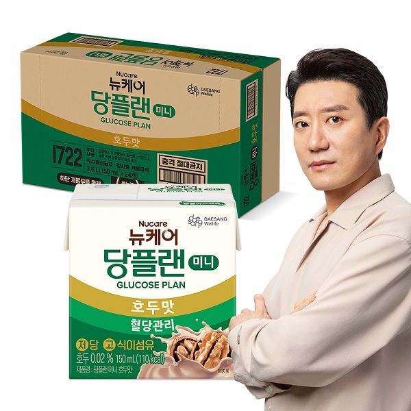 대상웰라이프 뉴케어 당플랜 미니(150ml24팩), 1박스