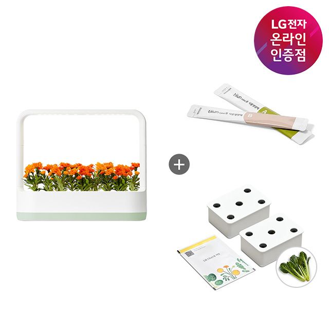LG전자 LG 틔운미니 식물재배기 + 씨앗키트 + 영양제