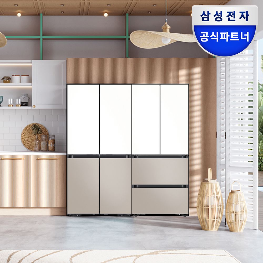 삼성전자 비스포크 키친핏 세트 RM70F63R2ZG+RK70F42M2ZG