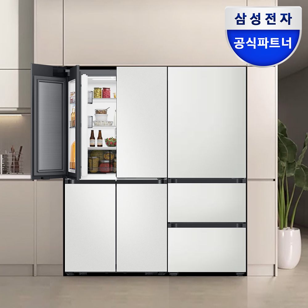 삼성전자 키친핏 냉장고 김치냉장고 세트 RM70F63M2A RQ33DB74C1AP