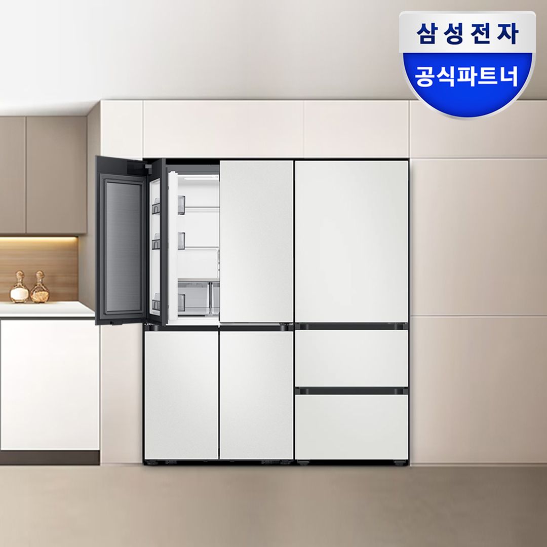 삼성전자 삼성 키친핏 냉장고 김치냉장고 세트 RM70F63M2A RQ33DB74D2AP