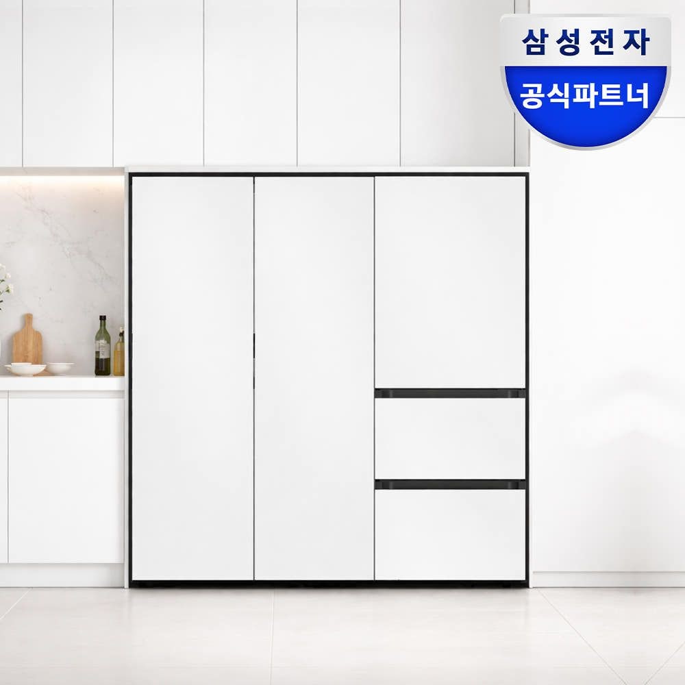 삼성전자 냉장고+3도어 김냉세트RR40C7905AP+RZ34C7905AP+RQ33DB74D2AP01