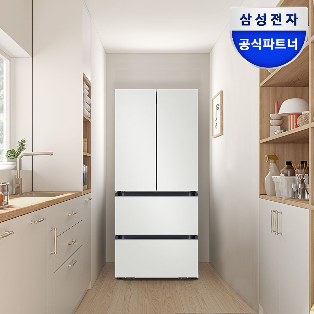 삼성전자 가192만 비스포크 AI 김치냉장고 4도어 1등급 490L RK70F49M1A