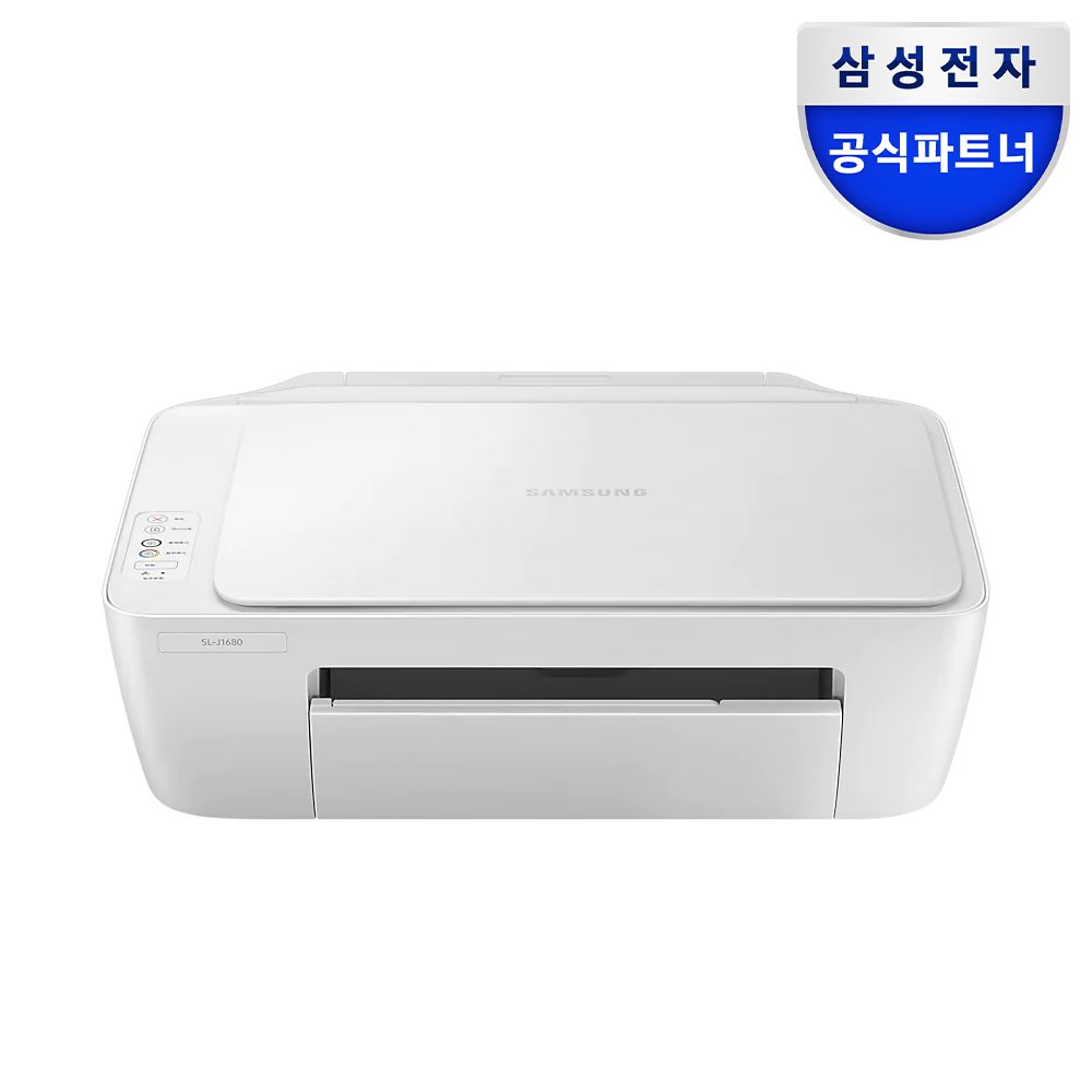 삼성전자 SL-J1680 컬러 잉크젯 복합기 프린터 인쇄 복사 스캔 잉크포함