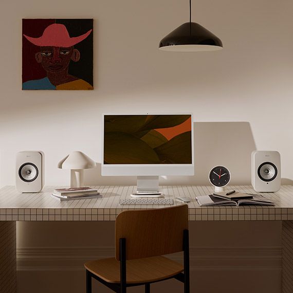 KEF LSX II LT 스트리밍 블루투스 데스크 스피커