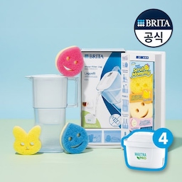 [오늘의집 단독] [브리타X스크럽 대디] 리켈리 클리닝 스페셜 에디션 (필터 4입)