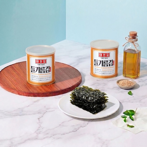 대천 들기름김 캔김 30g x 5캔 (17,015원/무료)