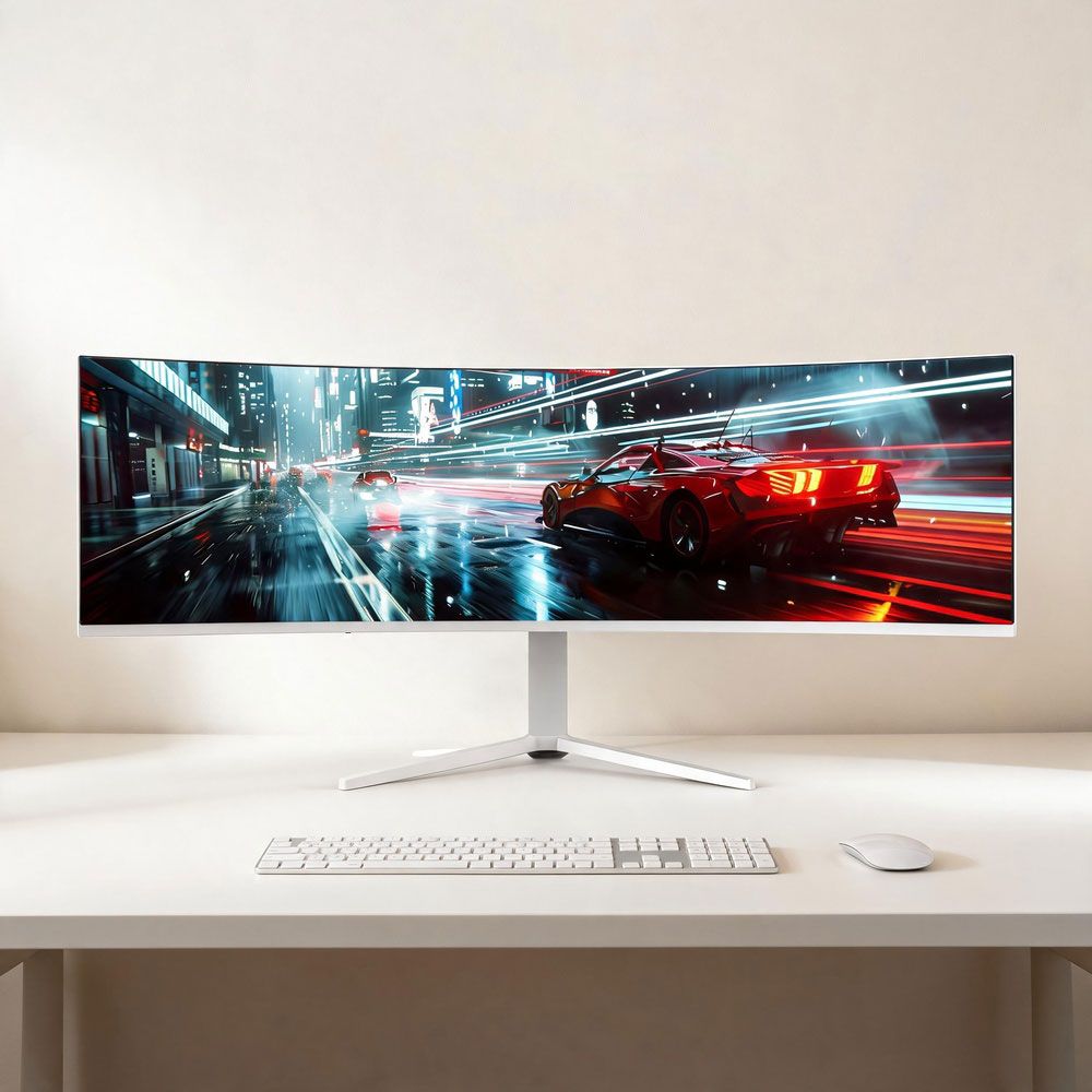 이노스 49WQ950M 165 USB-C PD65 KVM HDR 게이밍 멀티스탠드