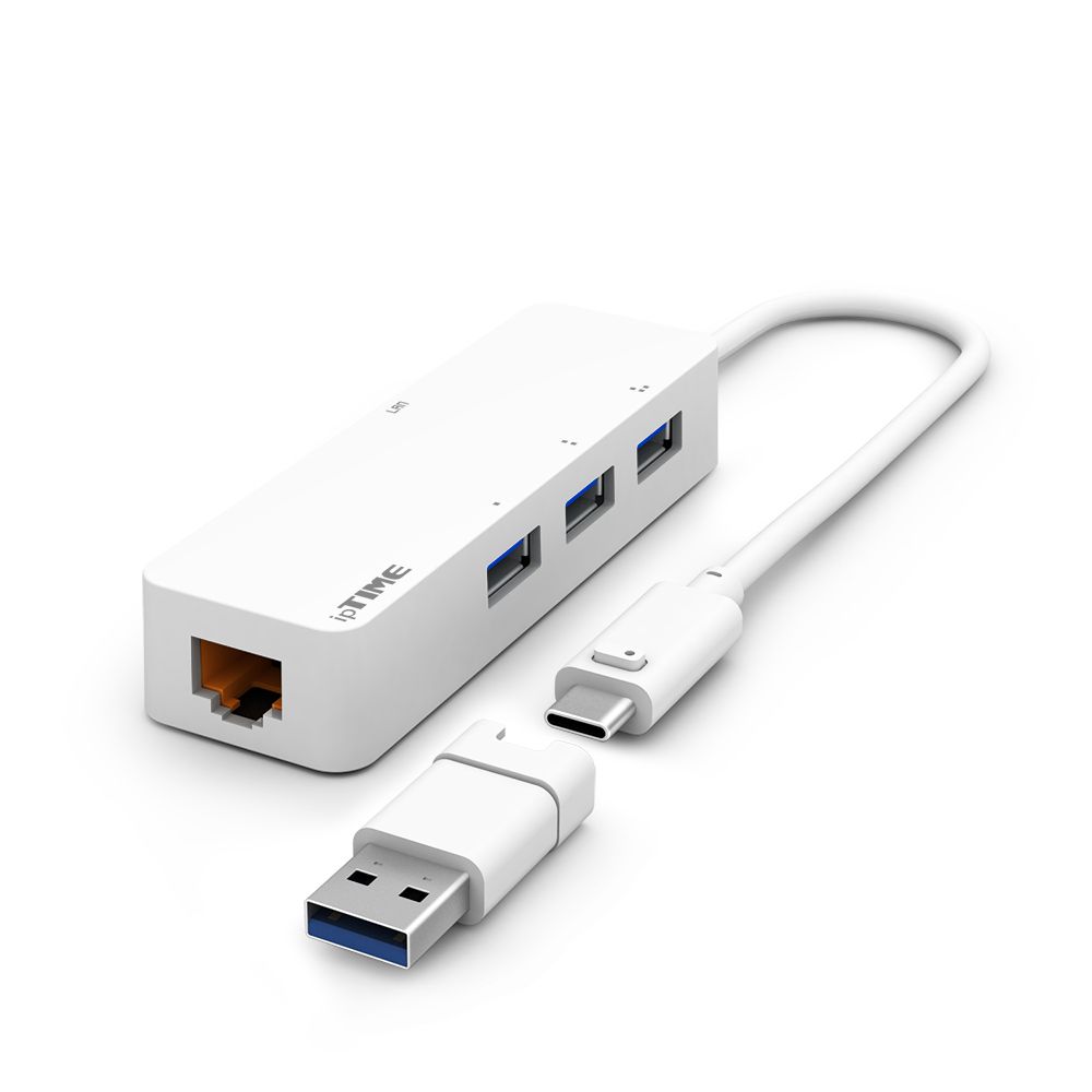 아이피타임 ipTIME U1003CA 고속 USB 3.0 Type-C&A 기가비트 이더넷 컨트롤러