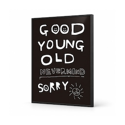 [오늘의집 단독] Good Young Old Nevermind Sorry Poster