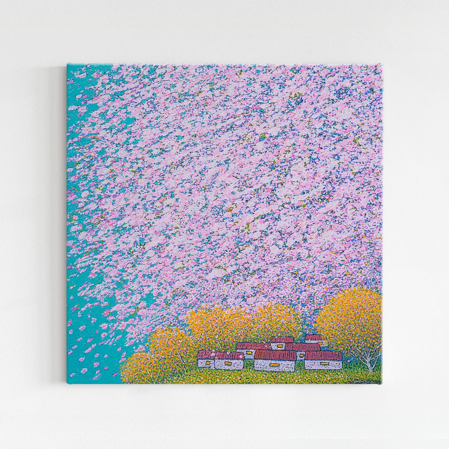 인메이블 장용길 작가 인테리어 그림 액자 봄소식