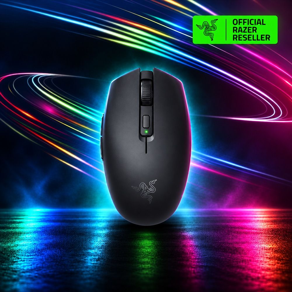 RAZER Orochi 오로치 V2 플러스 무선 게이밍 게임 블루투스 미니 마우스 블랙