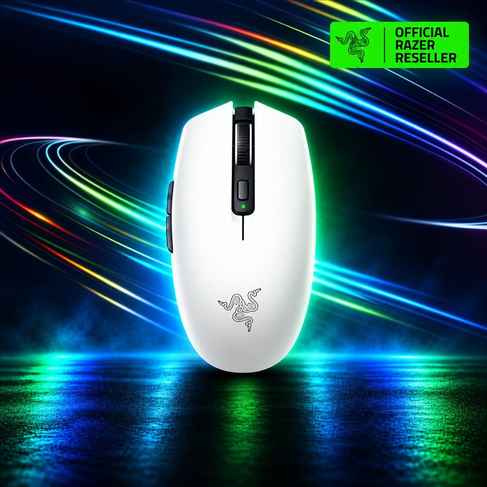RAZER Orochi 오로치 V2 플러스 무선 게이밍 게임 블루투스 미니 마우스 화이트