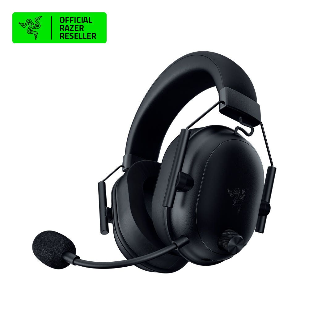 RAZER <b>블랙</b><b>샤크</b> V2 하이퍼스피드 무선 게이밍 헤드셋 <b>블랙</b>