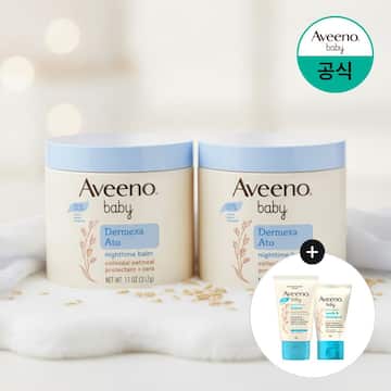 더멕사 아토 나이트 밤 312gx2+(증정)AB 데일리로션 30g+워시앤샴푸 20ml