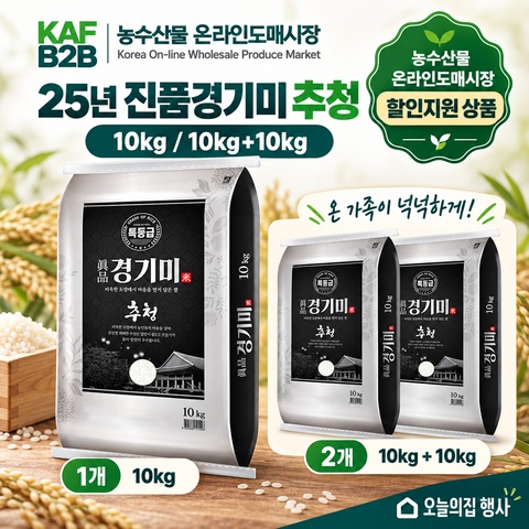 특등급 진품경기미 추청 쌀 10kg