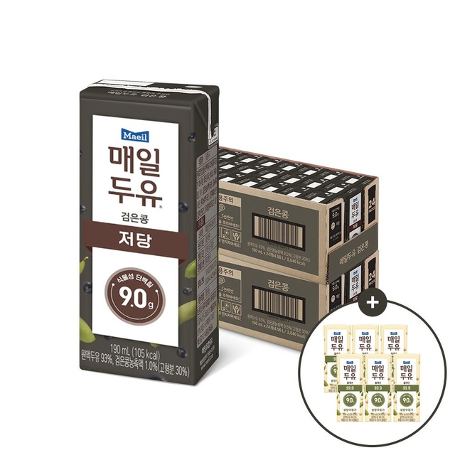 매일두유 검은콩+고단백 혼합구성 190ml 총48팩 외 골라담기 원산지 : 상세정보 참고 - 이미지 5