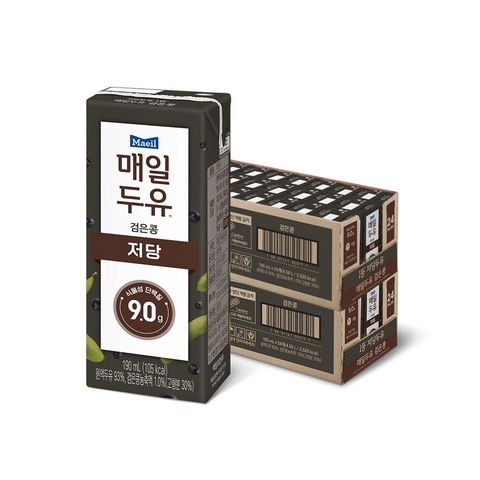 매일두유 검은콩 190ml 48팩