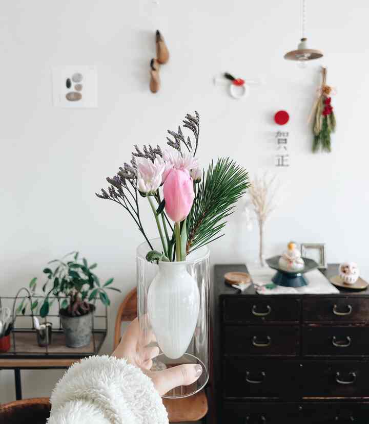 お正月にぴったりのお花🌷
#お正月 #お正月準備 #お正月飾り