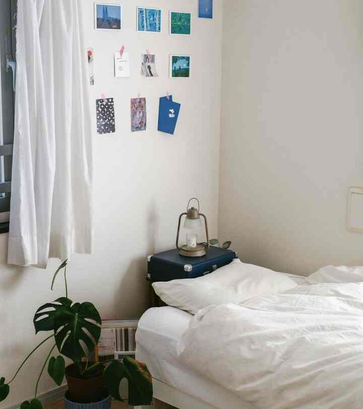 Saya suka area tempat tidur yang baru saja direnovasi ulang.
#Kamar Tidur #1人暮らしインテリア #賃貸