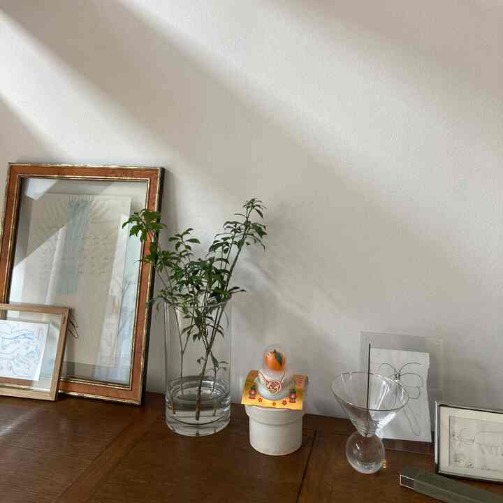 #鏡餅
#フレーム
#飾り棚
鏡開き🎍まであと少し
我が家はいつもぜんざいにしてます^ ^