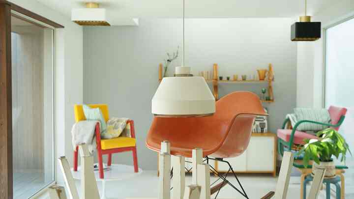 お掃除の一コマ。

#お掃除 
#リビング 
#artek 
#vintage 
#北欧 
#白い床 
