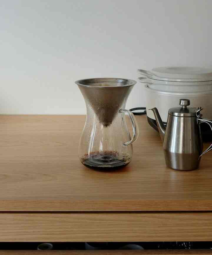 ずっとコーヒーはカリタのポットで淹れてましたがここ数年は台湾のメーカーTGのこれを使ってます。深澤直人さんのデザインは無駄がなくて美しい｡
#tg #コーヒー #キッチン #バーミキュラ #仔犬印