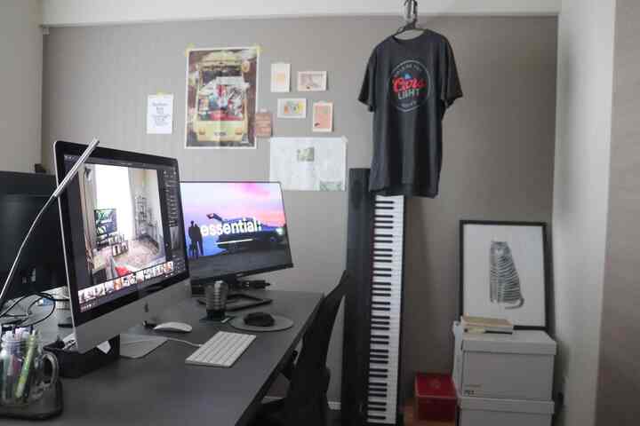 平日は大半の時間をこの仕事部屋で過ごします
自分の好きな空間にしてモチベーションを上げます

#賃貸 #賃貸マンション #2LDK #夫婦二人暮らし #リモートワーク #リモートワークスペース #デスク #IKEA