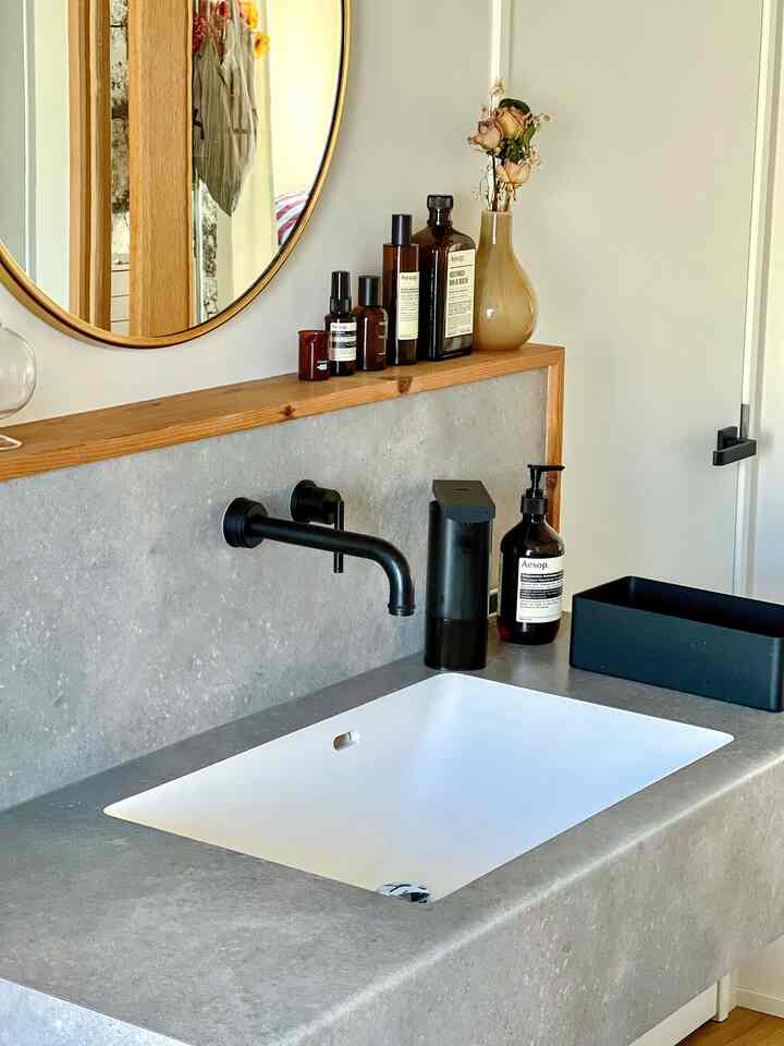 最近導入した、±0のオートディスペンサーがとても良い 
#洗面台 #オートディスペンサー　