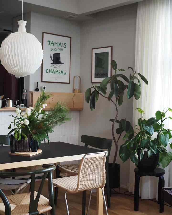 おしゃれなグリーンのアートポスターが2つ届きました。 #アートのある暮らし