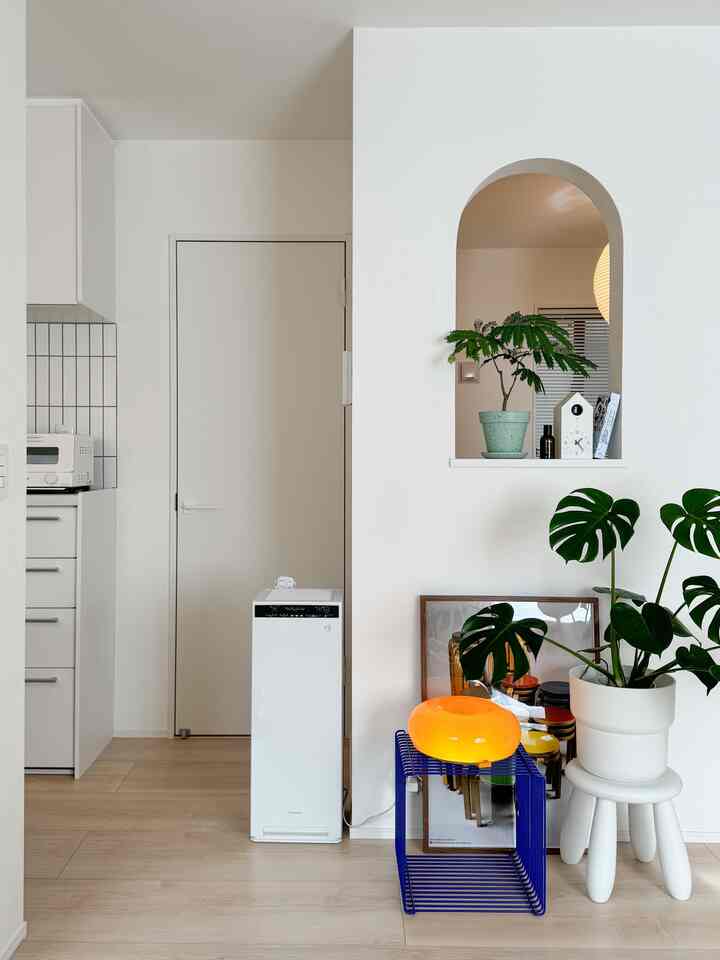 室内窓まわりの最近。IKEAのキッズスツールと鉢カバーの相性がとっても良くてお気に入りです🪴
#建売住宅 #建売 #リノベ #ikea購入品