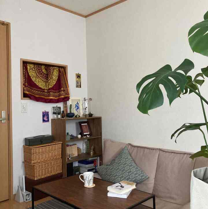 ひとり暮らしの時のお部屋🏠⑤
#ウォールナットインテリア #ブラウンインテリア