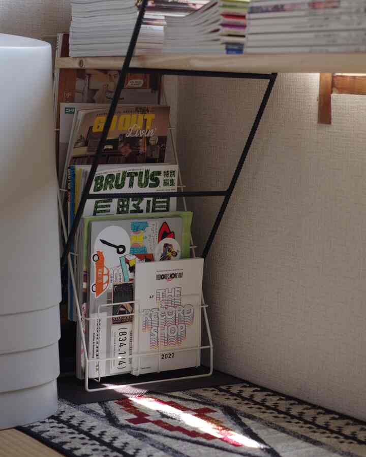 雑誌の置き場を永遠に悩んでる
#賃貸インテリア #築古賃貸 #和室インテリア #雑誌収納