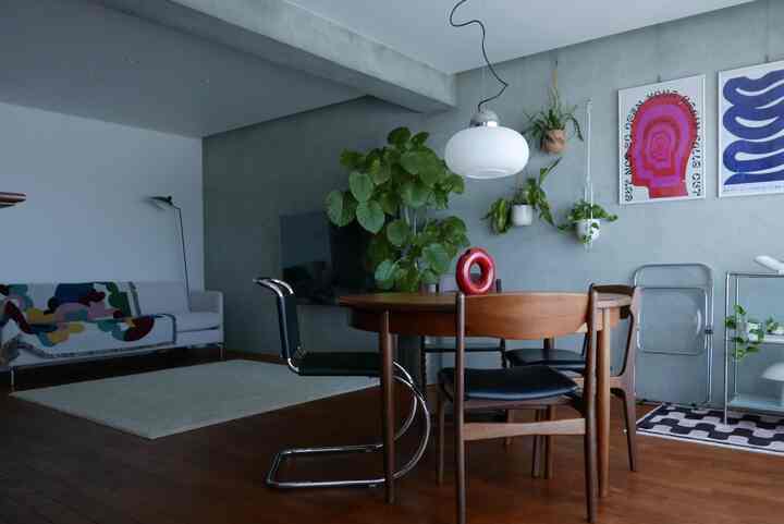 blue強めな撮影📷 living room

#knoll #idee #gplan