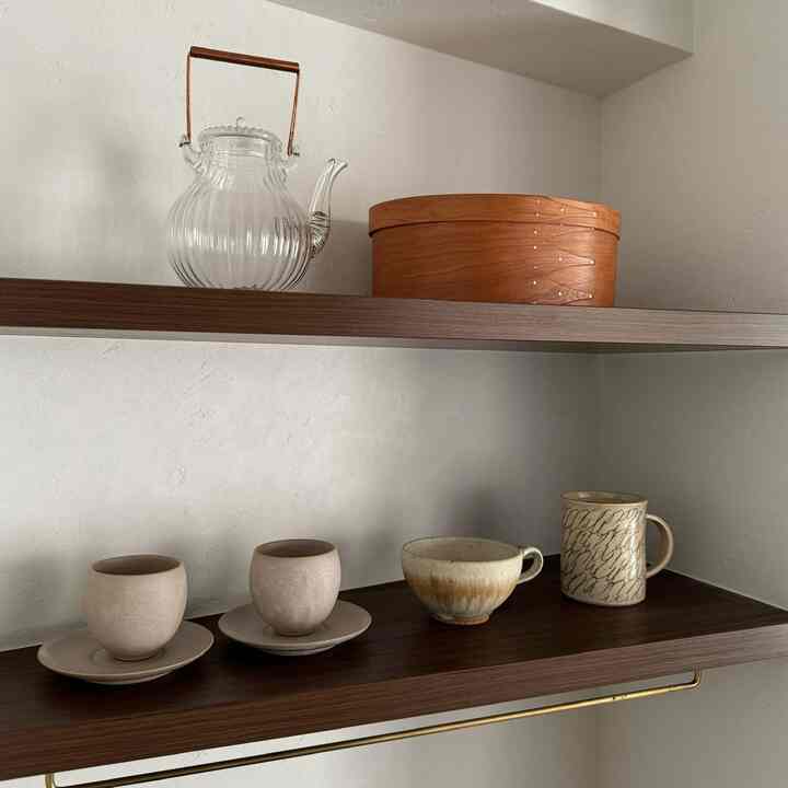 お気に入りだけ飾る棚
#飾り棚