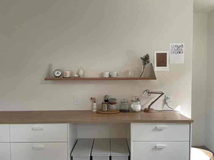 #カップボード adalah metode IKEA
Berbagai kombinasi dimungkinkan, namun saya memilih yang sederhana dengan penekanan pada kinerja biaya.
Saya senang saya memilih ini karena saya tidak bosan bahkan setelah 3 tahun.