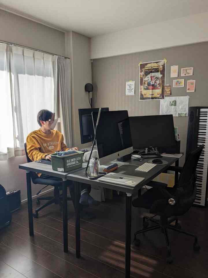 最近の仕事部屋
そろそろレイアウト変えたいところ

#賃貸 #賃貸マンション #2LDK #夫婦二人暮らし #リモートワーク #リモートワークスペース #デスク #IKEA