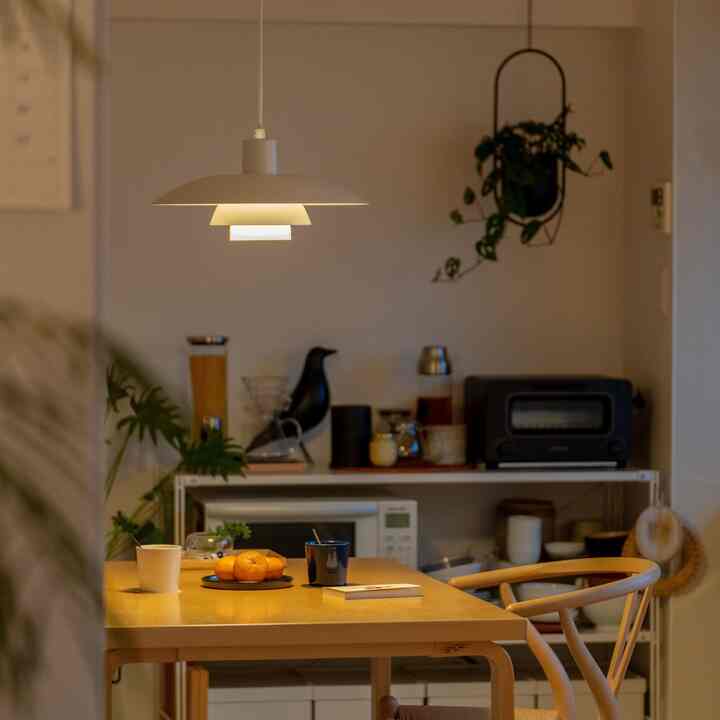 家電とかは黒が多め🐦‍⬛あたたかいダイニングを目指してます☺️
#ph43