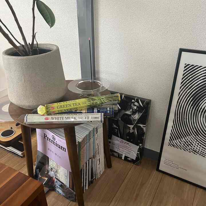 Indian incense that I've been addicted to lately 🇮🇳 (super cheap 🙆‍♀️)
#incense #リビング