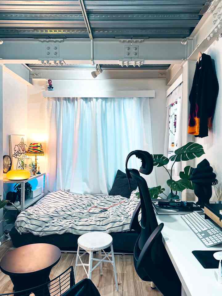 Monstera besar (hijau palsu) telah bergabung dengan kita 🙋🏼‍♂️🌳

#Hidup sendiri #Anak laki-laki tinggal sendiri #Kamar hidup sendiri #Interior hidup sendiri #Hidup sendiri #Interior hidup sendiri #Ruang studio #Interior ruang studio #Ruang studio tamu sendiri #Ruangan kecil #Koordinasi interior #Aneka barang interior #Aksesoris interior #1K # 1K6 tatami #6 tatami mat #Sebelum dan sesudah # ikea roomtour #beforeafter