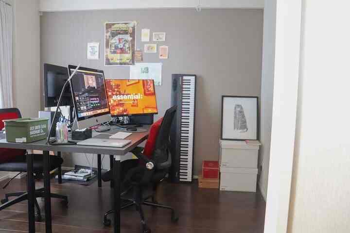 #賃貸 #賃貸マンション #2LDK #夫婦二人暮らし #リモートワーク #リモートワークスペース #デスク #IKEA