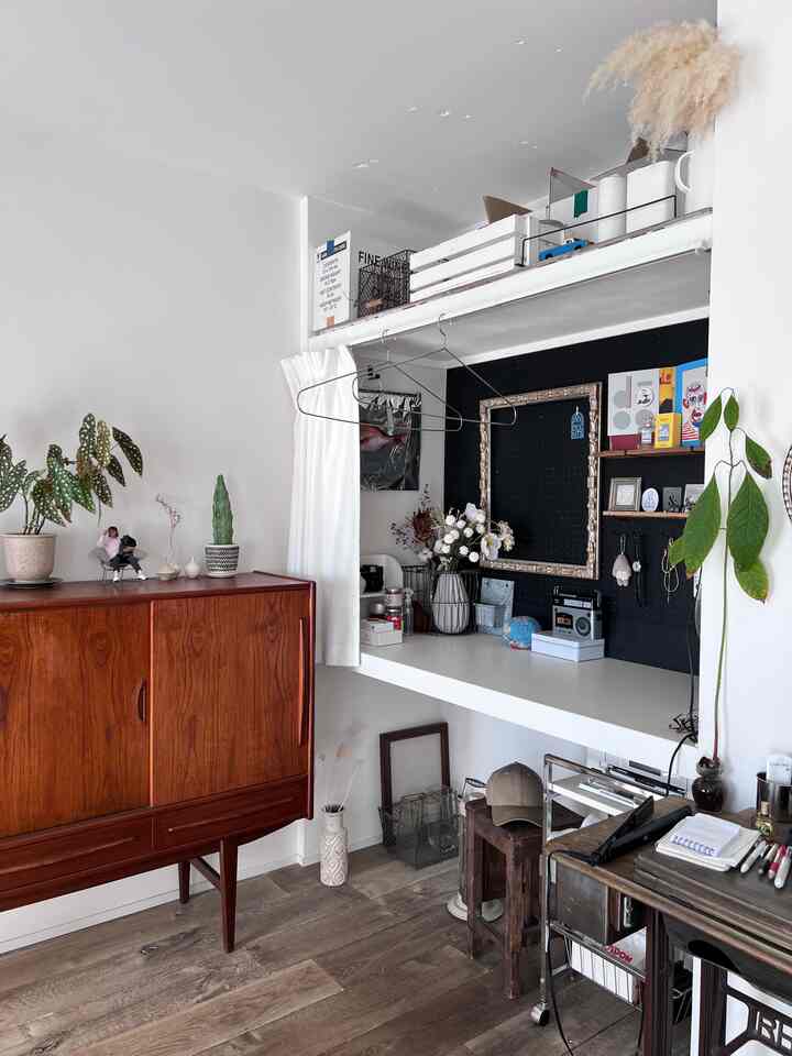 趣味のスペースに使いたいんだけど
なかなか趣味が見つからない🤔 
#押入れ #押入れ収納 #リノベーションマンション #リノベーション #収納