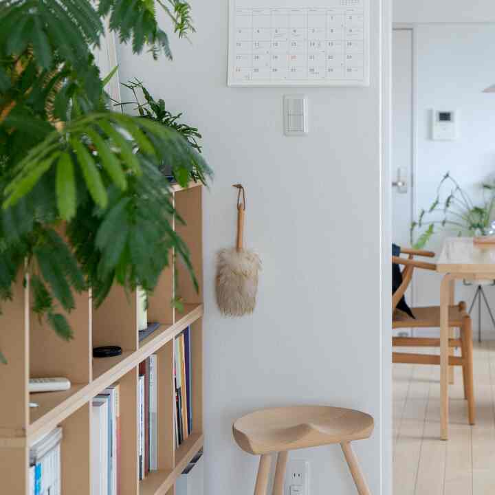 #ウールダスター
かけておいてもかわいいのでホコリが気になったらさっとお掃除できる☺️