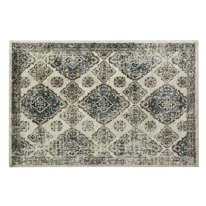 Amira オリエンタル柄 ラグマット［2色］