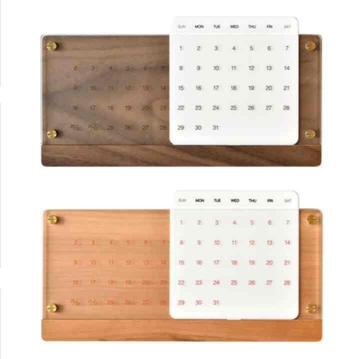 Desk Calendar Eternal 卓上万年カレンダー