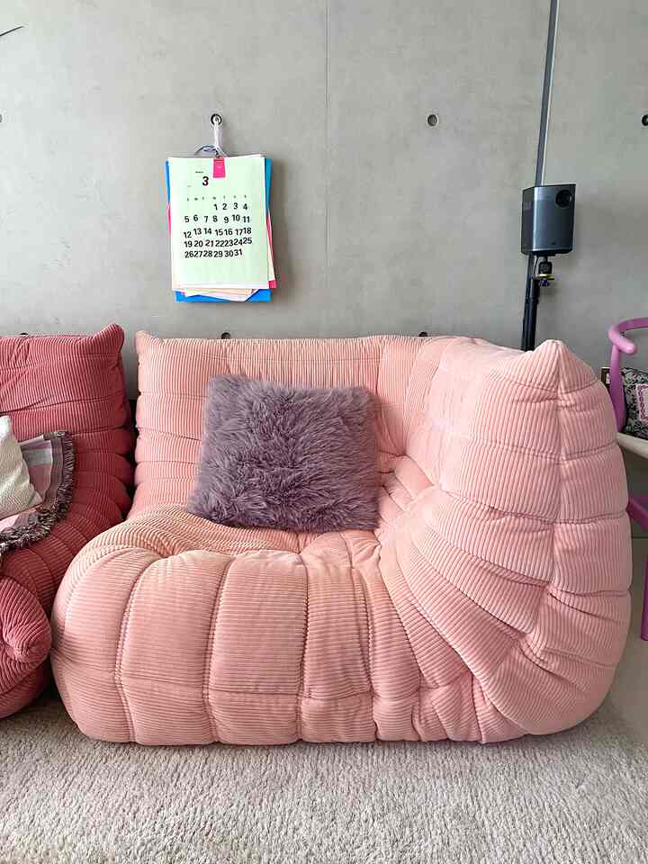 ピンク🩷

#francfranc #リーンロゼ #ligneroset #ソファ #カラフルなインテリア  #カラフル  #ピンク #ピンクのインテリア #ピンクインテリア #