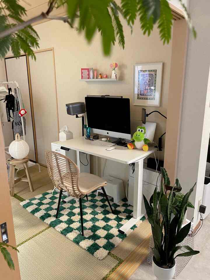 #.95 Workspace
It's getting more and more colorful little by little 🌈
#Japanese-style room #和モダン #中和室 #築古