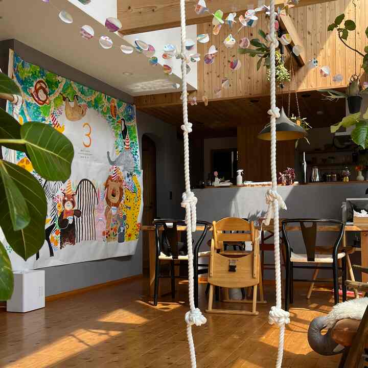 壁一面にバースデー飾り🦒🦓🦥🐆🐇

#誕生日飾り
#誕生日パーティー 